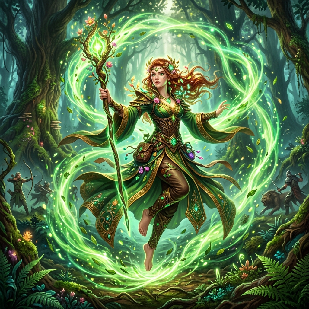 Healer Class Illustration