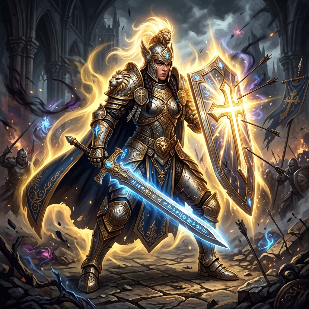 Knight Class Illustration